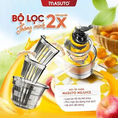 Máy Ép Chậm Masuto MSJuice Thế Hệ Mới Công Suất 120W