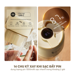 Máy xay sinh tố cầm tay Elmich BLE9187 công suất 70W