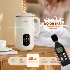 Máy làm sữa hạt Masuto MSLoveLux nắp vi áp suất 1L