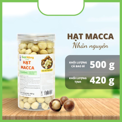 Nhân macca nguyên hạt Giọt Nắng