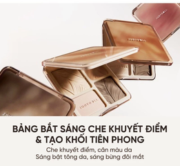 (Hàng nhập khẩu) Bảng Phấn Bắt Sáng Tạo Khối Judydoll Highlight & Contour Palette