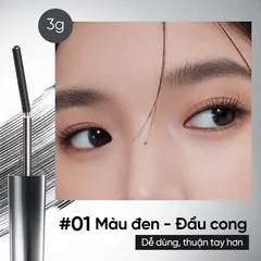 (Hàng nhập khẩu) Mascara Judydoll Iron Siêu Cong 6 Độ Chống Nước