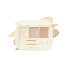 (Hàng nhập khẩu) Bảng kem che khuyết điểm 3 ô Judydoll Concealer Palette