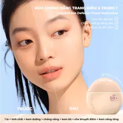 (Hàng nhập khẩu) Kem chống nắng nâng tone Judydoll Sun Defense Tinted Moisturizer SPF50+