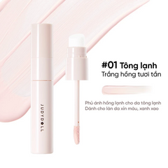 (Hàng nhập khẩu) Kem Bắt Sáng & Kem Tạo Khối Judydoll Liquid Highlighter & Liquid Contour