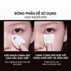 (Hàng nhập khẩu) Kem bắt sáng và che khuyết điểm Judydoll Highlight Concealer Cushion