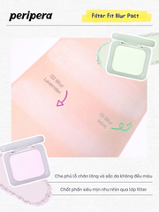(Hàng nhập khẩu) Phấn phủ kiềm dầu Peripera Filter Fit Blur Pact