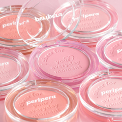 (Hàng nhập khẩu) Phấn má hồng Peripera Pure Blushed Sunshine Cheek