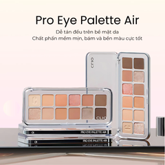 (Hàng nhập khẩu) Bảng phấn mắt 12 ô Clio Pro Eye Palette Air