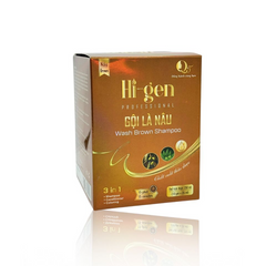 Dầu Gội Phủ Bạc Hi-gen Màu Nâu Tự Nhiên