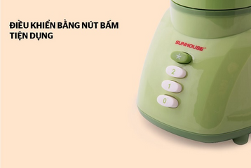 Máy xay đa năng 2 cối Sunhouse SHD5112 công suất 350W