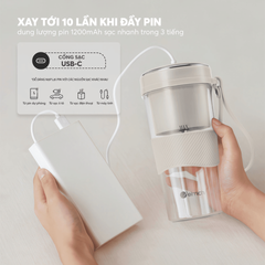 Máy xay sinh tố cầm tay Elmich BLE9215 dung tích 400ml