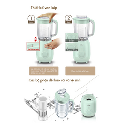 Máy xay sinh tố Bear LLJ-B12K1 dung tích 1.2L