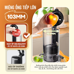 Máy ép chậm nguyên quả Masuto Ms Healthy 100W