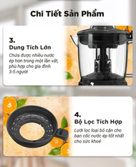 Máy vắt cam Smart Choice SCG-VC001 công suất 30W