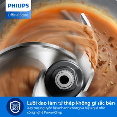 Máy xay thịt đa năng Philips HR1501/00 dung tích 1 lít