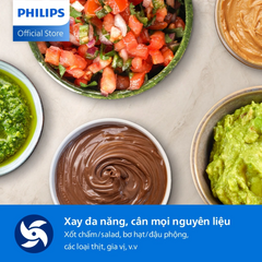 Máy xay thịt đa năng Philips HR1501/00 dung tích 1 lít