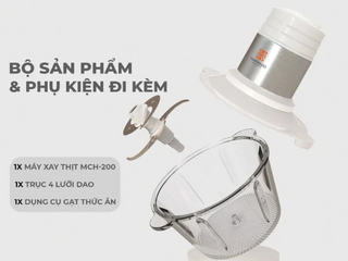 Máy xay thịt Hawonkoo MCH-200 Hàn Quốc