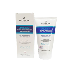 (Hàng nhập khẩu) Sữa tắm gội dịu nhẹ Floslek Atopic Body Wash Gel & Shampoo