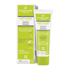 (Hàng nhập khẩu) Serum cho da dầu mụn Floslek Anti Acne 24h System