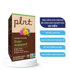 (Hàng nhập khẩu) Viên uống hỗ trợ tăng cường chức năng gan PLNT Liver Support