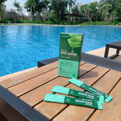 (Hàng nhập khẩu) Thạch dinh dưỡng nha đam Chunho Ncare Aloe Mune