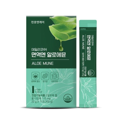 (Hàng nhập khẩu) Thạch dinh dưỡng nha đam Chunho Ncare Aloe Mune