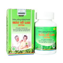 Viên uống Giảo Cổ Lam Extra Kingphar hỗ trợ tim mạch