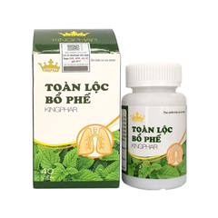 Viên uống Toàn Lộc Bổ Phế Kingphar hỗ trợ giảm ho