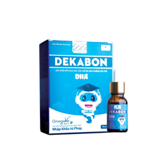 DeKaBON DHA Bổ Sung Phát Triển Não Bộ và Thị Lực Cho Trẻ Em - Từ Tảo Tinh Khiết, 15ml, Hương Vị Ngon Dễ Uống