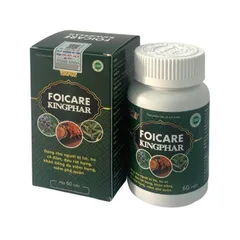 Viên uống Foicare Kingphar hỗ trợ tăng cường chức năng hô hấp