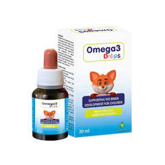 (Hàng nhập khẩu) Omega 3 dạng giọt Erbex cho bé từ sơ sinh