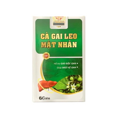 Viên uống Cà Gai Leo Mật Nhân Kingphar hỗ trợ tăng cường chức năng gan
