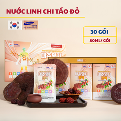(Hàng nhập khẩu) Nước linh chi táo đỏ Daedong Jujube Linhzhi Premium Liquid