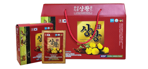 (Hàng nhập khẩu) Nước Hồng Sâm Nhung Hươu Thượng Hoàng Hộp 20 gói