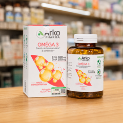 Viên Dầu Cá Omega 3 Arkopharma Pháp - Hỗ Trợ Sức Khỏe Tim Mạch, Não Bộ, Thị Lực, Dễ Uống, Chất Lượng Cao, Dành Cho Trẻ Em Từ 6 Tuổi Trở Lên