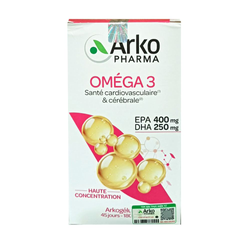 Viên Dầu Cá Omega 3 Arkopharma Pháp - Hỗ Trợ Sức Khỏe Tim Mạch, Não Bộ, Thị Lực, Dễ Uống, Chất Lượng Cao, Dành Cho Trẻ Em Từ 6 Tuổi Trở Lên