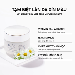 (Hàng nhập khẩu) Kem dưỡng trắng nâng tone da RUÉE Vita Tone Up Cream