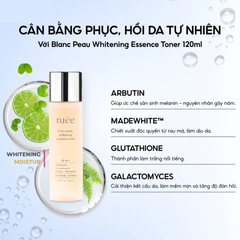 (Hàng nhập khẩu) Toner dưỡng ẩm sáng da RUÉE Blanc Peau Whitening Essence Toner