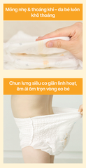 (Hàng nhập khẩu) Bỉm quần Comfort Fit Momo Rabbit size L 9-14kg