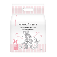 (Hàng nhập khẩu) Bỉm quần bé gái Momo Rabbit size M 5-9kg