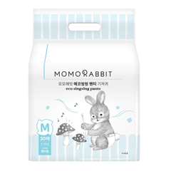 (Hàng nhập khẩu) Bỉm quần bé trai Momo Rabbit size M 5-9kg