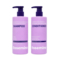 (Hàng nhập khẩu) Cặp dầu gội xả phục hồi tóc Rosemine màu tím
