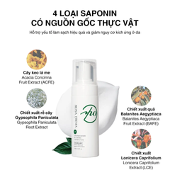 (Hàng nhập khẩu) Sữa rửa mặt cho da dầu mụn UPA Ultra-pure Naturex Oil-Control Cleansing Foam