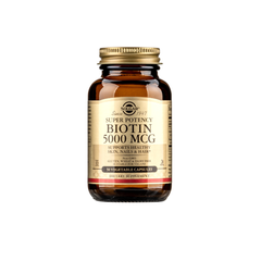 (Hàng nhập khẩu) Viên uống hỗ trợ da tóc móng Solgar Super Potency Biotin 5000mcg