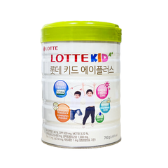 (Hàng nhập khẩu) Sữa bột Lotte Kid A+ cho bé trên 1 tuổi