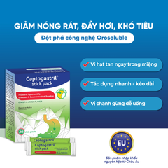 (Hàng nhập khẩu) Bột uống hỗ trợ tiêu hóa Captogastril Stick Pack