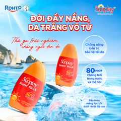 (Hàng nhập khẩu) Sữa chống nắng cực mạnh Sunplay Super Block SPF50+/PA++++