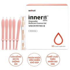 [Hàng nhập khẩu] Dung dịch Wettrust Inner Hàn Quốc - Gel vệ sinh phụ nữ hỗ trợ se khít vùng kín an toàn và hiệu quả, dễ sử dụng.