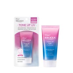 Kem Chống Nắng Skin Aqua Tone Up UV Essence SPF 50+ PA++++ - Bảo Vệ Da Nắng, Nâng Tone Da Mịn Màng, Hàng Nhật Chính Hãng